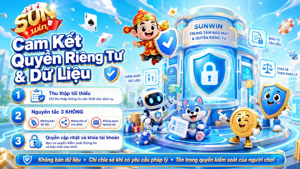 Chúng tôi cam kết tuân thủ nguyên tắc 3 KHÔNG
